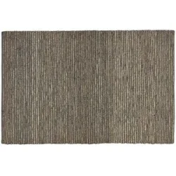 Höffner Handweb-Teppich  Kima ¦ braun ¦ Jute,Wolle ¦ Maße (cm): B: 90