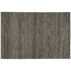 Höffner Handweb-Teppich  Kima ¦ beige ¦ Jute,Wolle ¦ Maße (cm): B: 90