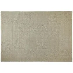 Höffner Handweb-Teppich  Zen ¦ Wolle ¦ Maße (cm): B: 120