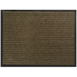 Höffner Fußmatte  Lines ¦ braun ¦ Synthetische Fasern ¦ Maße (cm): B: 80