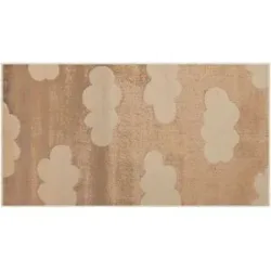 KJUT Webteppich  Clouds ¦ beige ¦ Synthetische Fasern ¦ Maße (cm): B: 80