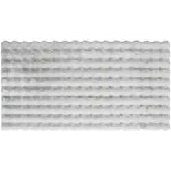 como Webteppich  Bunny Bubble ¦ silber ¦ Synthetische Fasern ¦ Maße (cm): B: 80