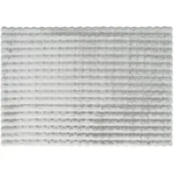 como Webteppich  Bunny Bubble ¦ silber ¦ Synthetische Fasern ¦ Maße (cm): B: 140