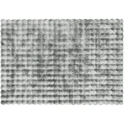 como Webteppich  Bunny Bubble ¦ grau ¦ Synthetische Fasern ¦ Maße (cm): B: 140