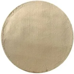 como Hochflorteppich  Bunny ¦ beige ¦ Synthetische Fasern Ø: 160