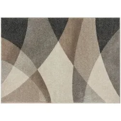 Höffner Webteppich  Thales ¦ beige ¦ Synthetische Fasern ¦ Maße (cm): B: 80