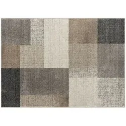 Höffner Webteppich  Thales ¦ beige ¦ Synthetische Fasern ¦ Maße (cm): B: 140