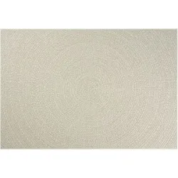 Höffner In- und Outdoorteppich  Kenzy ¦ creme ¦ Synthetische Fasern ¦ Maße (cm): B: 120