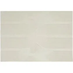 Höffner Webteppich  Sign ¦ creme ¦ Synthetische Fasern ¦ Maße (cm): B: 80