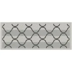Höffner In- und Outdoorteppich  Simple Life ¦ grau ¦ Synthetische Fasern ¦ Maße (cm): B: