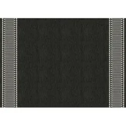 Höffner In-und Outdoorteppich  Scandinavian ¦ schwarz ¦ Synthetische Fasern ¦ Maße (cm):