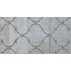 Höffner Webteppich  Soho ¦ grau ¦ Synthetische Fasern ¦ Maße (cm): B: 80