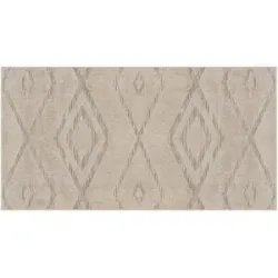 Höffner Webteppich  Soho ¦ beige ¦ Synthetische Fasern ¦ Maße (cm): B: 80