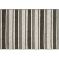 Höffner Webteppich  Soho ¦ grau ¦ Synthetische Fasern ¦ Maße (cm): B: 160