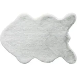 como Kunstfell Tierfellform Bunny Soft 60 x 90 ¦ grau ¦ Synthetische Fasern ¦