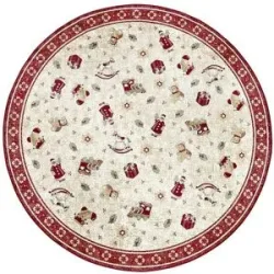 Villeroy & Boch Webteppich Weihnachten Toy's Delight ¦ rot ¦ Baumwolle,Viskose