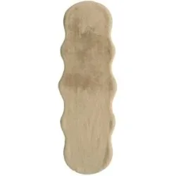 como Kunstfell mit weichem Rücken Doppelfell Bunny-Soft ¦ beige ¦ Synthetische