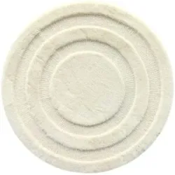 LevelOne Webteppich  Bunny Circles ¦ beige ¦ Synthetische Fasern Ø: 70