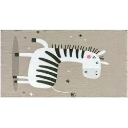 KJUT Kinderteppiche  Kiddy ¦ braun ¦ Synthetische Fasern ¦ Maße (cm): B: 80