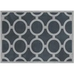 Höffner Webteppich  Traum ¦ grau ¦ Synthetische Fasern ¦ Maße (cm): B: 160