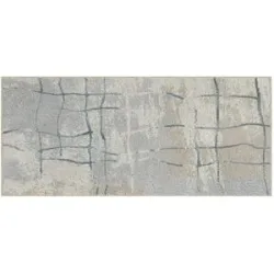 Höffner Webteppich  Licht ¦ mehrfarbig ¦ Synthetische Fasern ¦ Maße (cm): B: 80
