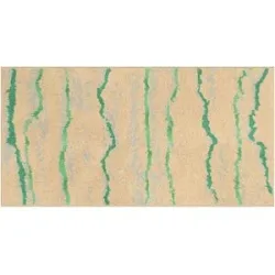 Höffner Webteppich  Junis ¦ creme ¦ Synthetische Fasern ¦ Maße (cm): B: 80
