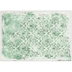 Höffner Webteppich  Emil ¦ grün ¦ Synthetische Fasern ¦ Maße (cm): B: 160