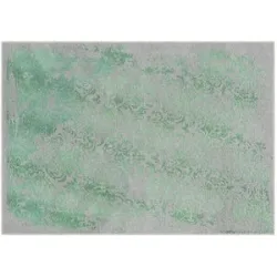 Höffner Webteppich  Milo ¦ grün ¦ Synthetische Fasern ¦ Maße (cm): B: 160