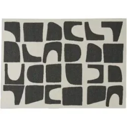 como Webteppich  Mellow ¦ grau ¦ Synthetische Fasern ¦ Maße (cm): B: 80