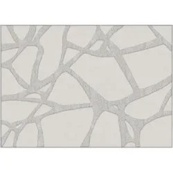 Höffner Webteppich  SOHO Rug in a Box ¦ creme ¦ Synthetische Fasern ¦ Maße (cm): B: 200