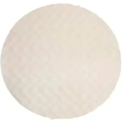 HOFFNER, Höffner Teppich   ¦ creme ¦ Synthetische Fasern ¦ Maße (cm): H: 3  Ø: 120