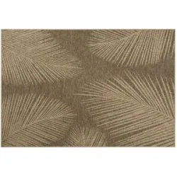 Höffner In- und Outdoorteppich  Kenzy ¦ beige ¦ Synthetische Fasern ¦ Maße (cm): B: 80