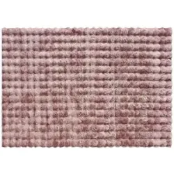 como Webteppich  Bunny Bubble ¦ rosa/pink ¦ Synthetische Fasern ¦ Maße (cm): B: