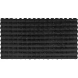 como Webteppich  Bunny Bubble ¦ schwarz ¦ Synthetische Fasern ¦ Maße (cm): B: 80