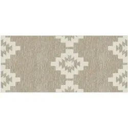 Höffner In-und Outdoorteppich  Scandinavian ¦ beige ¦ Synthetische Fasern ¦ Maße (cm):
