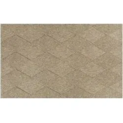 Höffner Outdoorteppich  Kos ¦ beige ¦ Synthetische Fasern ¦ Maße (cm): B: 120 H: 0,6