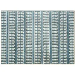 Höffner Webteppich  Nila ¦ mehrfarbig ¦ Synthetische Fasern,Jute ¦ Maße (cm): B: 190