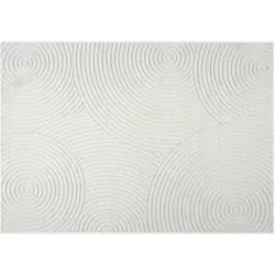 Höffner In- und Outdoorteppich  Tenerife Plus ¦ creme ¦ Synthetische Fasern ¦ Maße (cm):