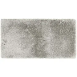 como Hochflorteppich  Fluffy ¦ grau ¦ Synthetische Fasern ¦ Maße (cm): B: 80