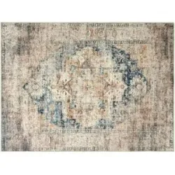 como, como Webteppich  Jacquard Loop ¦ blau ¦ Synthetische Fasern ¦ Maße (cm): B: 120