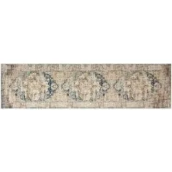 como Webteppich  Jacquard Loop ¦ blau ¦ Synthetische Fasern ¦ Maße (cm): B: 80