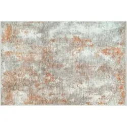 Höffner Webteppich  Valeria ¦ kupfer ¦ Synthetische Fasern ¦ Maße (cm): B: 200