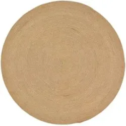 Gino Falcone, Gino Falcone Outdoor-Teppich  Solaris ¦ beige ¦ Synthetische Fasern Ø: 40