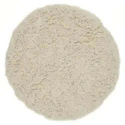 THEKO Flokati Wollteppich  Flokos ¦ beige ¦ Wolle ¦ Maße (cm): B: 200 H: 4