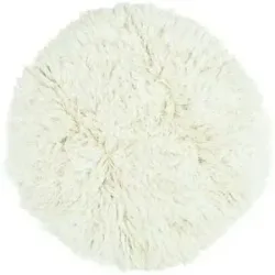 THEKO Flokati Wollteppich  Flokos ¦ beige ¦ Wolle ¦ Maße (cm): B: 140 H: 10