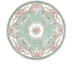 THEKO Vintageteppich  Ming ¦ grün ¦ Synthetische Fasern ¦ Maße (cm): B: 150 H: