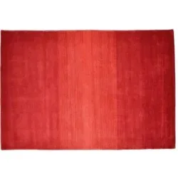 THEKO Wollteppich  Wool Comfort ¦ rot ¦ Wolle ¦ Maße (cm): B: 90 H: 1,4
