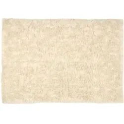 THEKO Flokati Wollteppich  Flokos ¦ beige ¦ Wolle ¦ Maße (cm): B: 70 H: 4