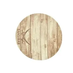 SANSIBAR Sylt Teppich  Keitum ¦ braun ¦ Baumwolle ¦ Maße (cm): B: 160 H: 0,3