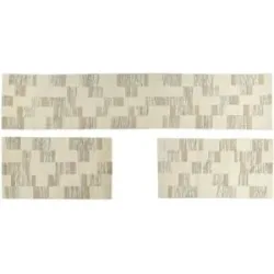 THEKO Wollteppich  Nakarta ¦ beige ¦ Wolle ¦ Maße (cm): B: 70 H: 1,2